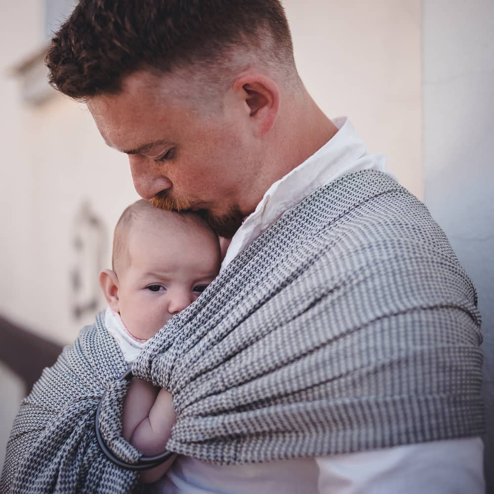 DidySling Piqué Monochrome - Baby Wrap Slings | DIDYMOS Baby Carriers