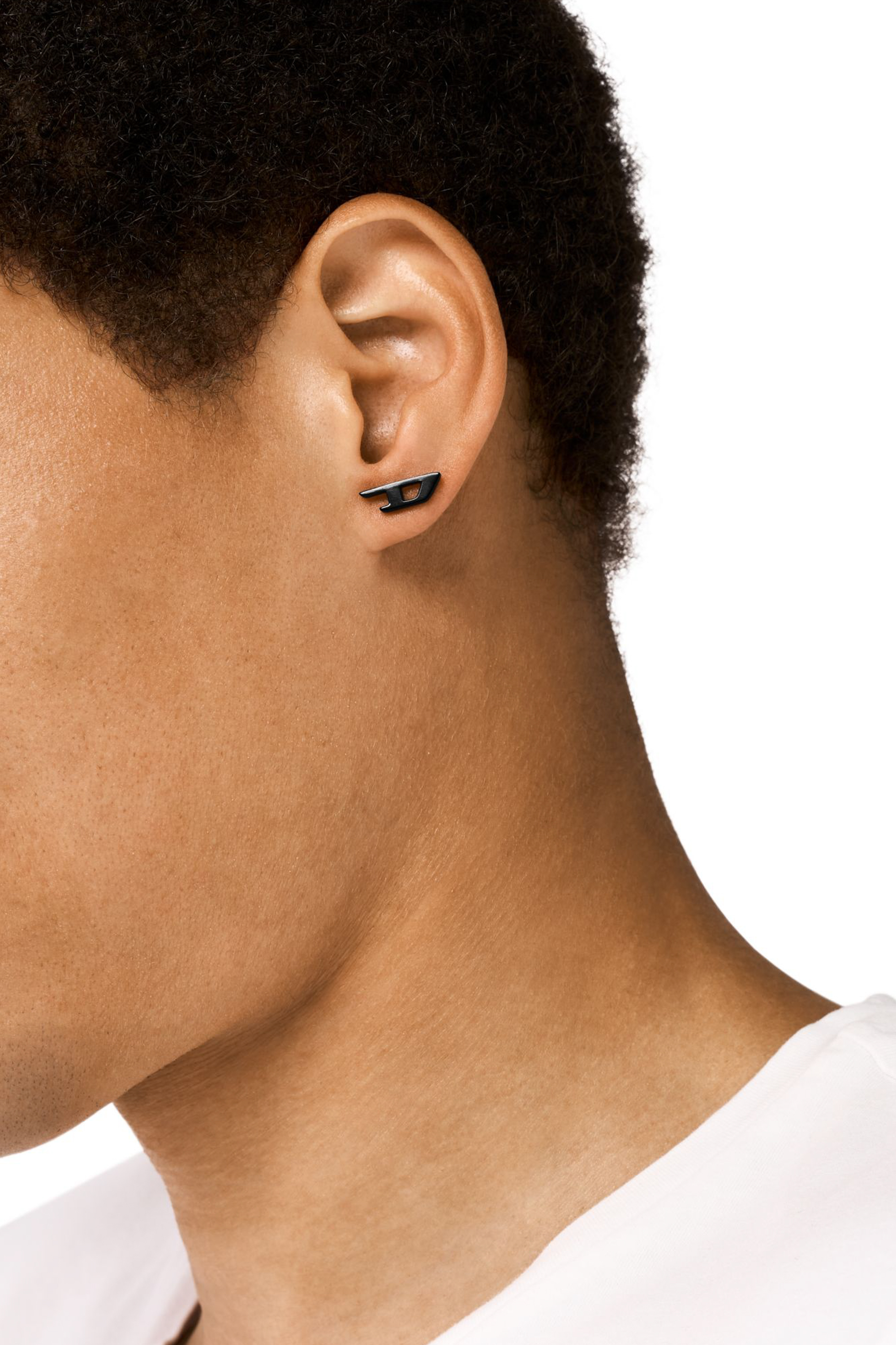 DX1539001 ピアス（片耳用）｜ブラック｜ウィメンズ｜DIESEL