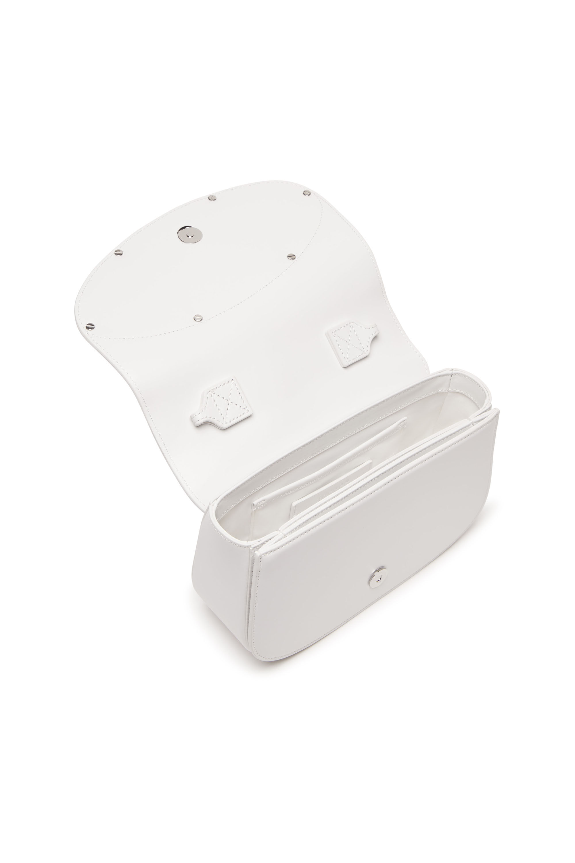 1DR M カウレザーショルダーバッグM｜ホワイト｜ウィメンズ｜DIESEL