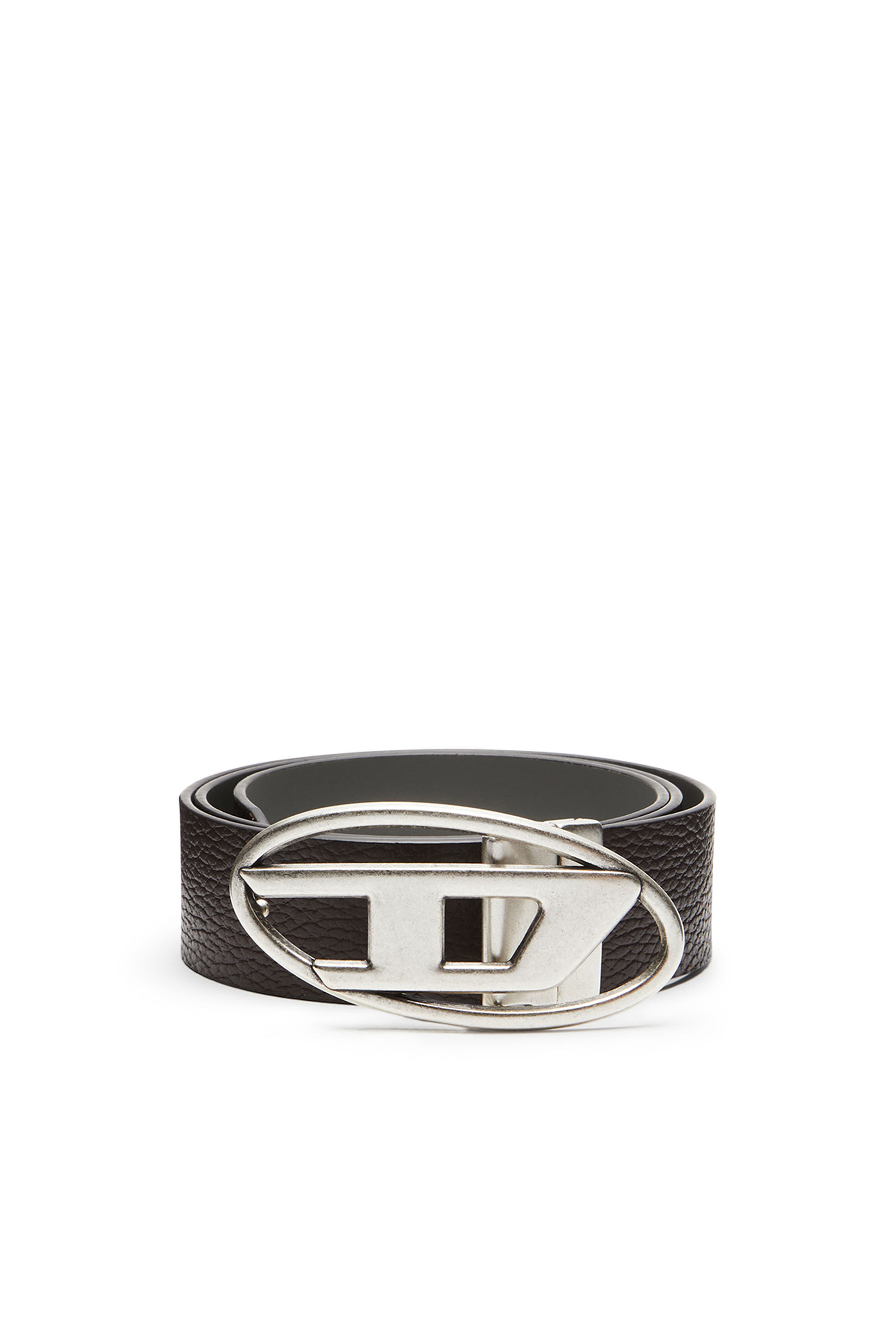 B-1DR REV II 3.9cm reversible leather belt｜ブラウン｜メンズ｜DIESEL