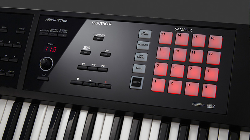 Roland／FA-07】タッチに優れた76鍵を搭載したライブ演奏向けワーク