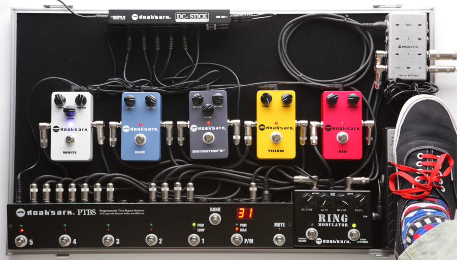 會田茂一がその実力をチェック！Noah'sarkエフェクター・ボードの全貌