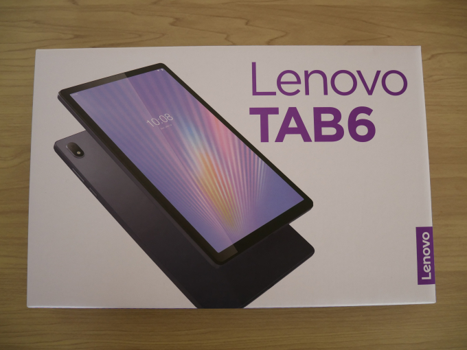 なぜかLenovo TAB6というのを見つけて、買い替えたので、ご紹介
