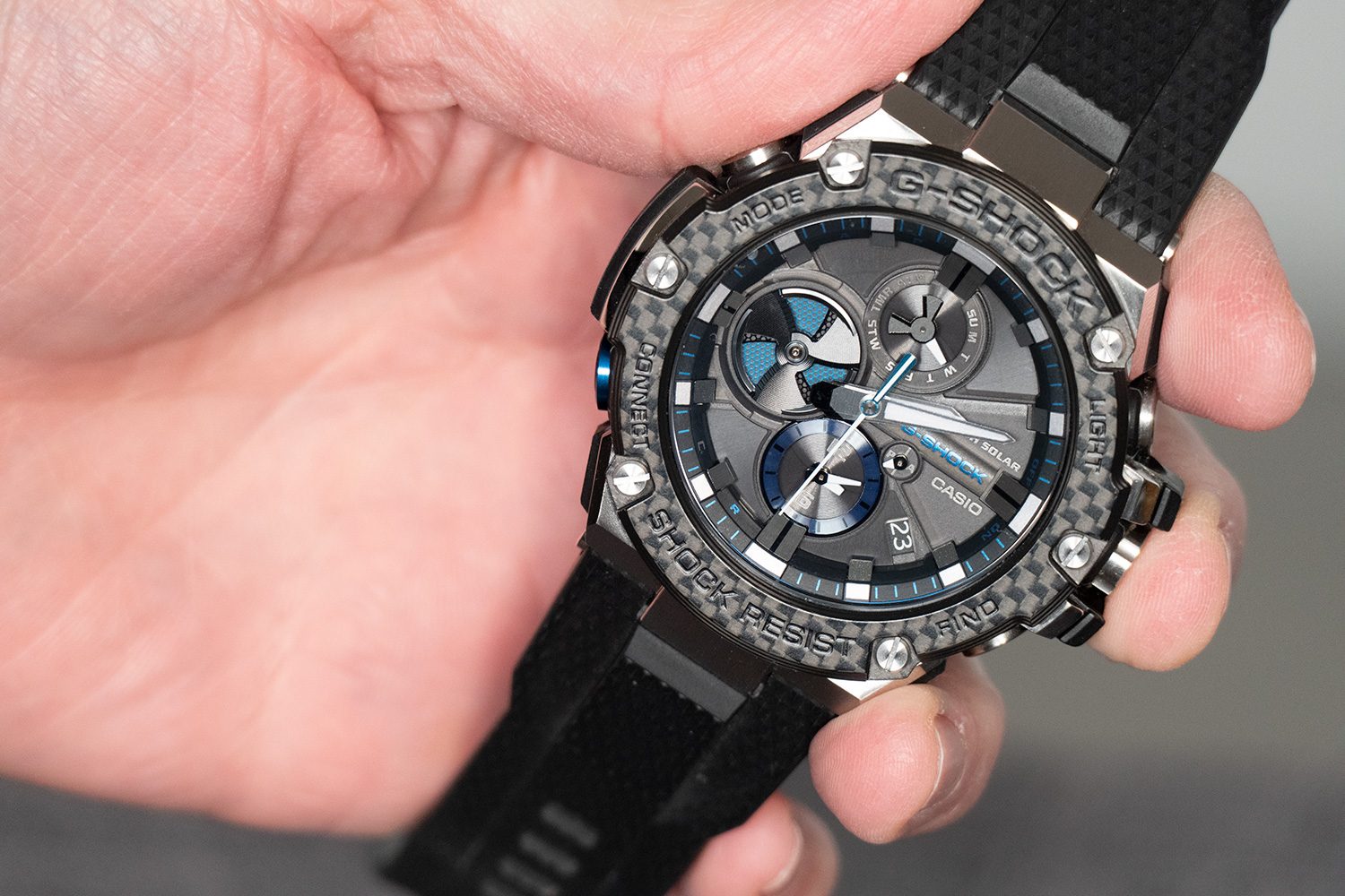 Casio's all-metal G-Shock uses its smart tech carefully, and for