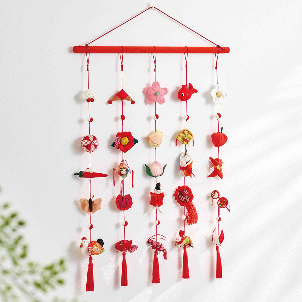 地球屋〉つるし飾りタペストリー5本 通販 - ディノス