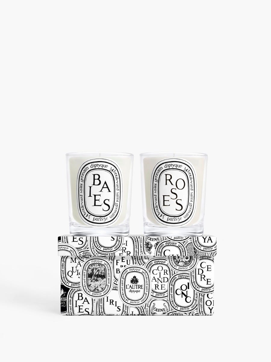 Set of 2 classic candles - To compose | Diptyque Paris
