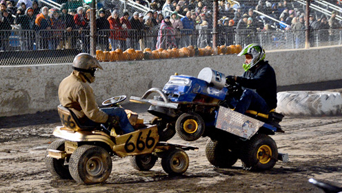 Eve of Haunted Destruction | Thrill Show | Bus Races | Dirt Oval 66