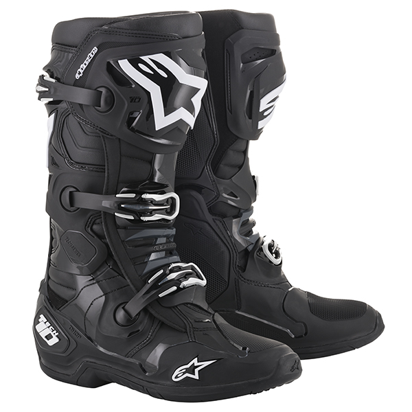 Alpinestars TECH10 ブーツ ブラック| Dirtbikeplus (ダートバイクプラス)