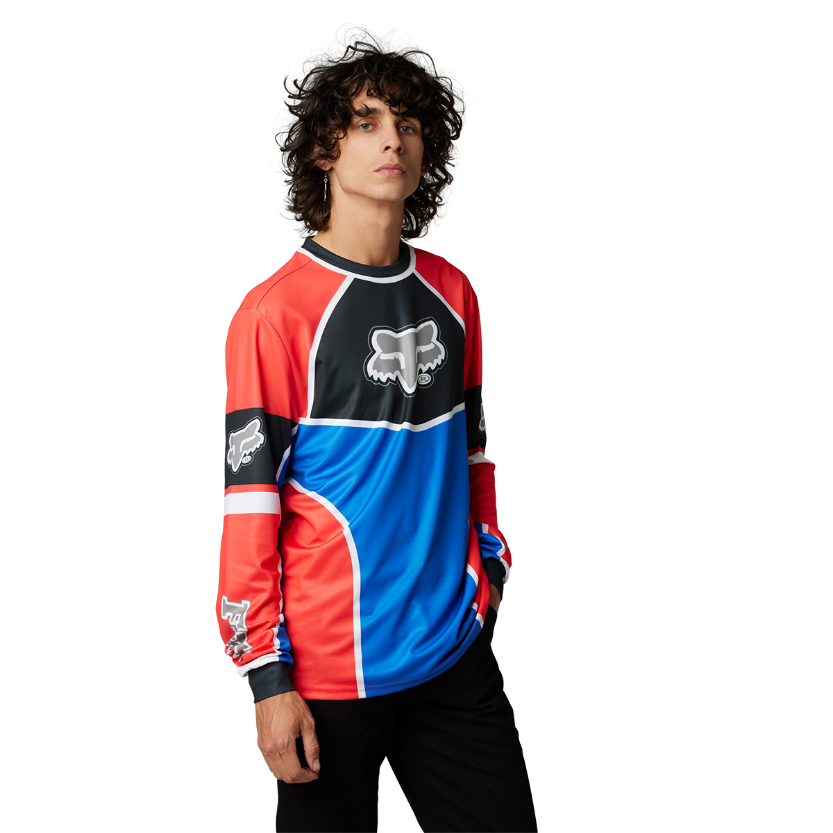 FOX RACING ベイル ジャージ Tシャツ フレイムレッド| Dirtbikeplus
