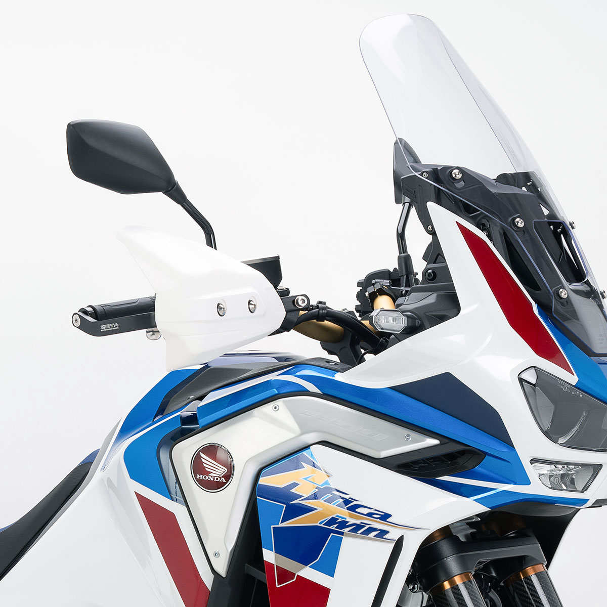 ZETA RACING アドベンチャーアーマーハンドガード アフリカツイン専用