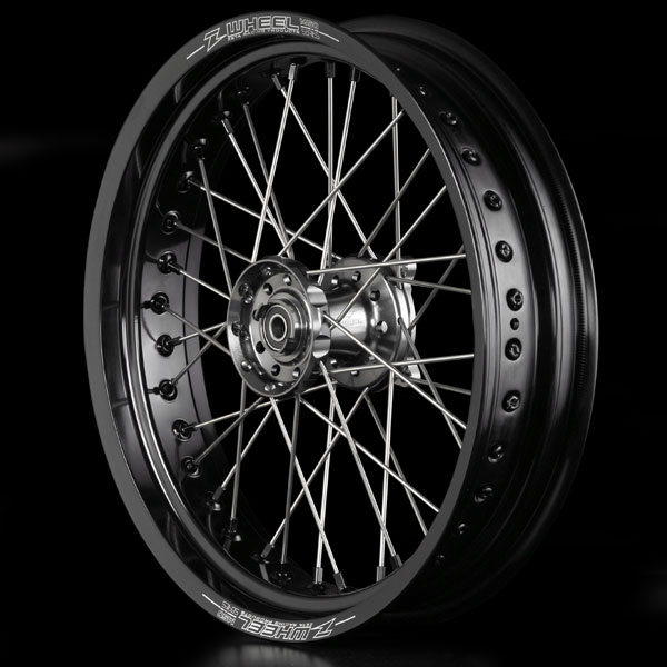 Z-Wheel AR1モタードホイールキット KLX250/D-TRACKER/X用 フロント