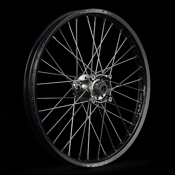 Z-Wheel AR1ホイールキット KLX250用フロント (ステンレススポーク