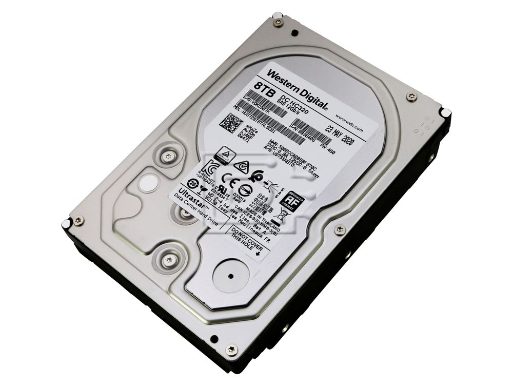 日立HGST 8TB 内臓HDD 高信頼ヘリウム充填HDD 稼働1年3か月程度 日立