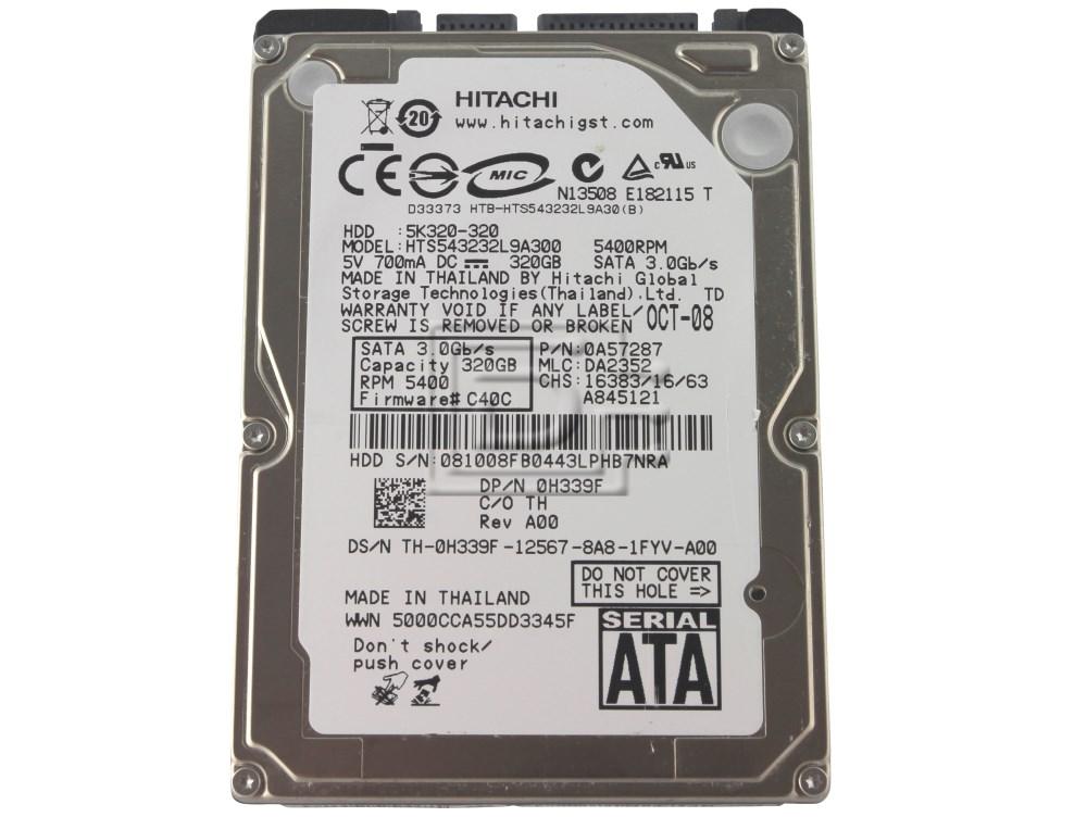 Hitachi Travelstar 5K320 0A57287 SATA Hard Drive