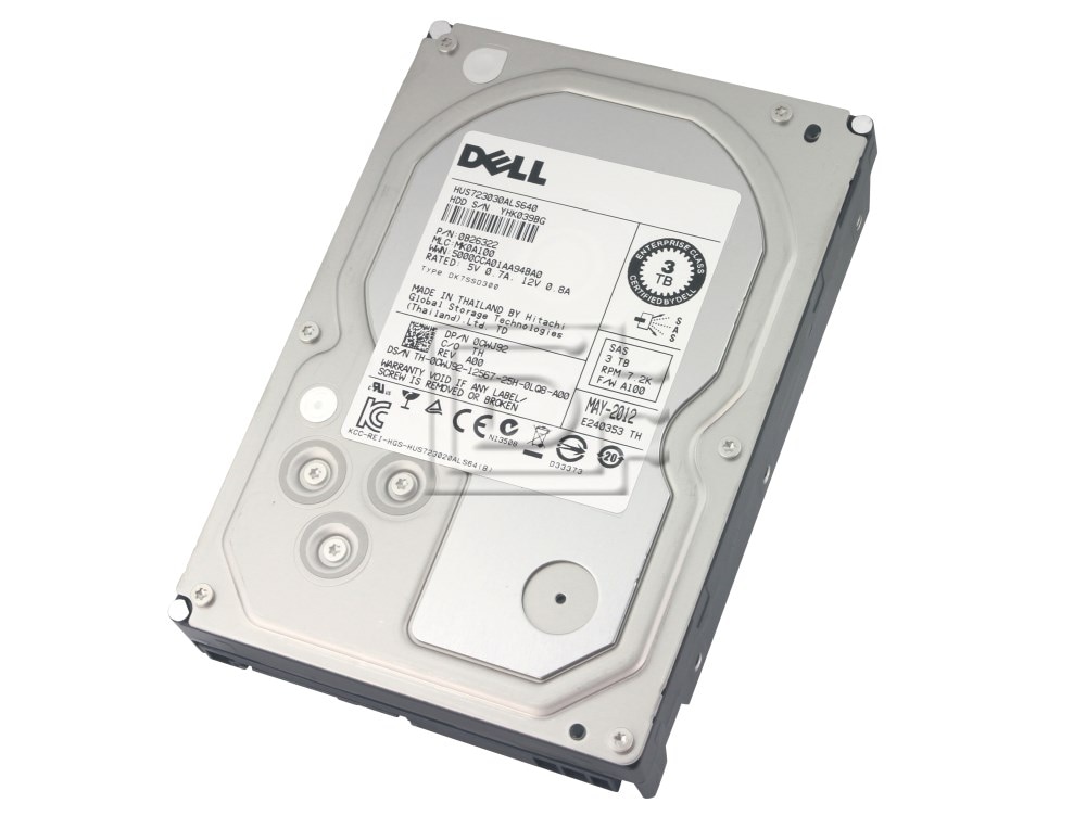 Hitachi Ultrastar 0B26322 3TB 7.2K Enterprise SAS Hard Drive