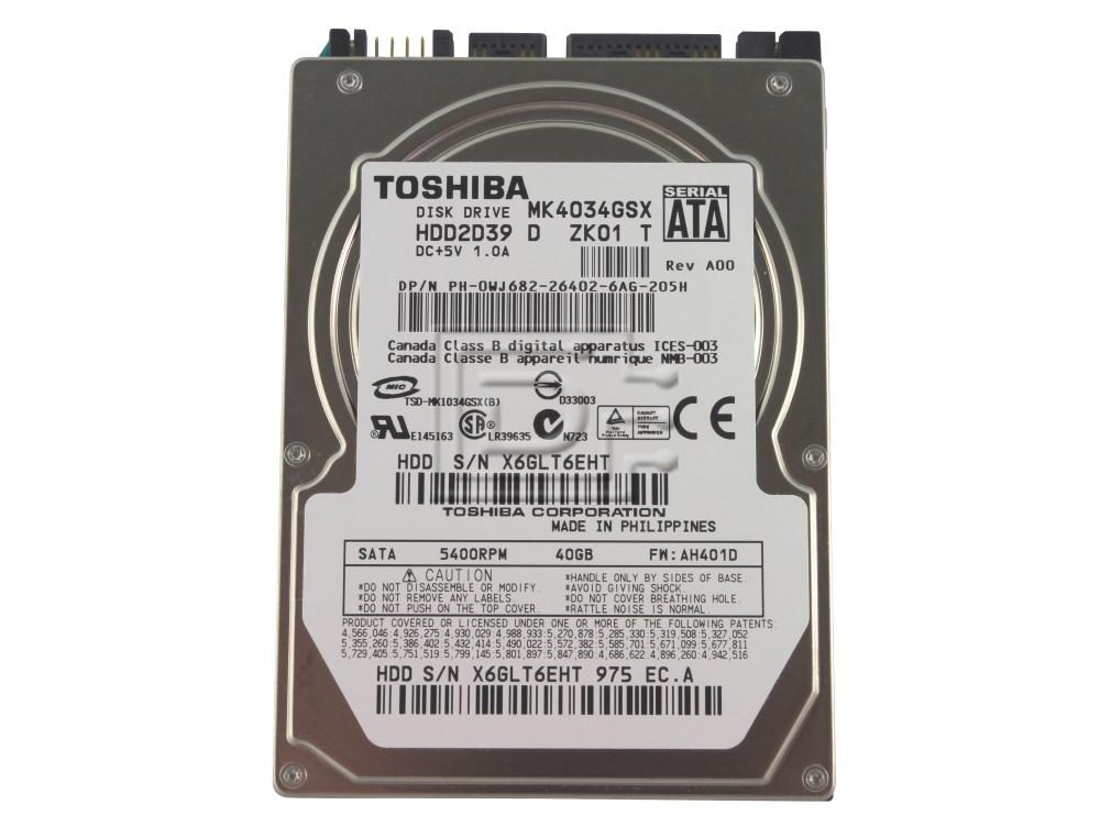 Fujitsu MHV2040BH SATA Hard Drive