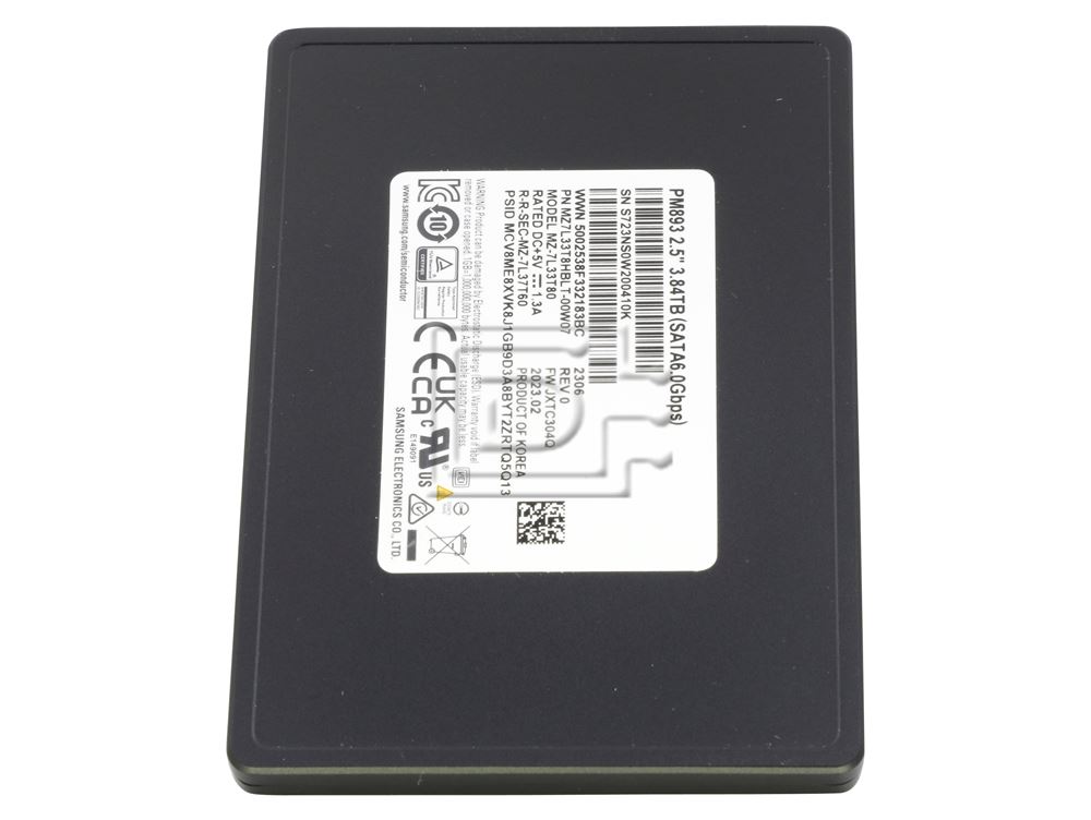 Samsung PM893 MZ-7L33T800 3.84TB 2.5