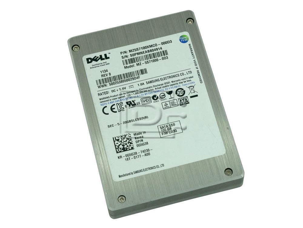 Samsung MZ5S7100XMC0-000D3 SLC SATA Solid State Drive