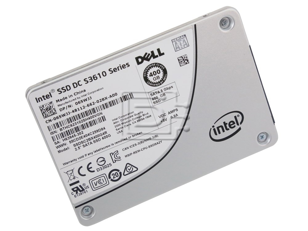 Intel DC S3610 Series SSDSC2BX400G4R / SSDSC2BX400G4 / 65WJJ 400GB