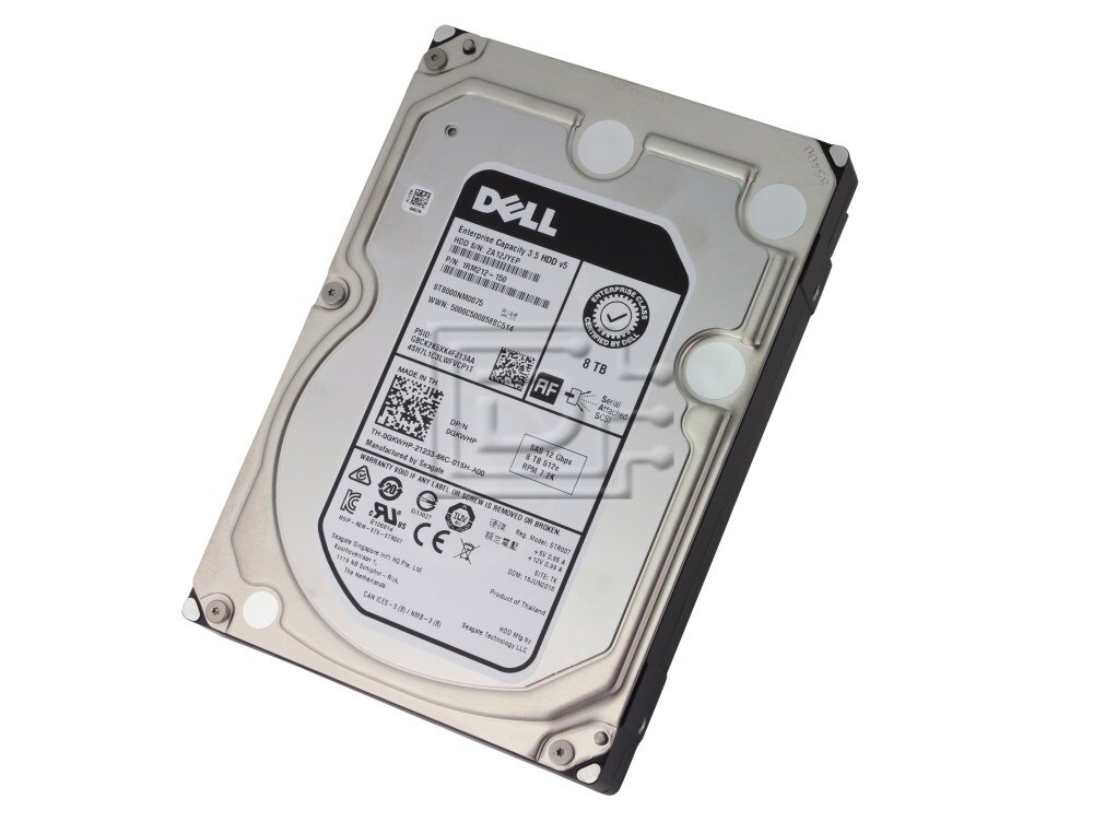 Dell 8TB SAS Drive Seagate ST8000NM0075 / GKWH8 8TB 3.5