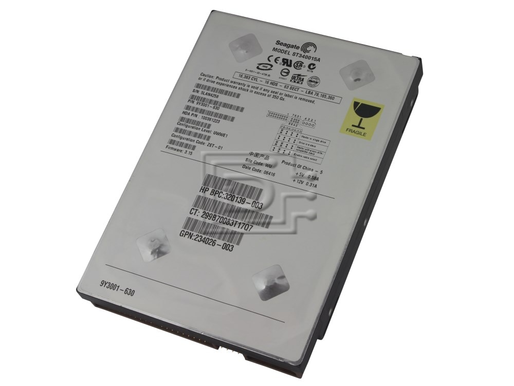 Seagate Barracuda ST340015A Ultra ATA 100 Hard Drive