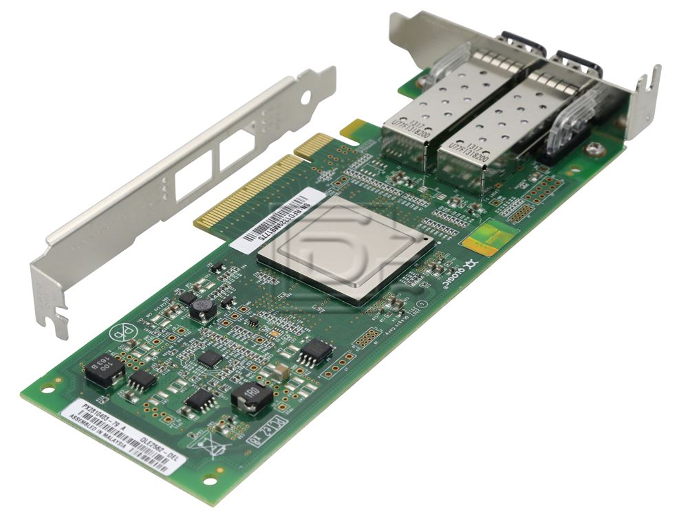 Qlogic QLE2562 Dual Port 8Gbps Fiber Channel PCI Express Host Bus