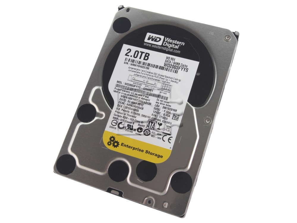 WD2003FYYS Western Digital RE4 Enterprise SATA Hard Drive