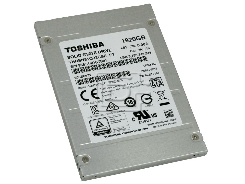 Toshiba HK4R THNSN81Q92CSE 1.92TB 2.5