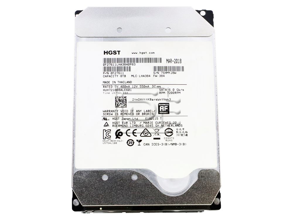 Western Digital Purple WD82PURZ 8TB 3.5