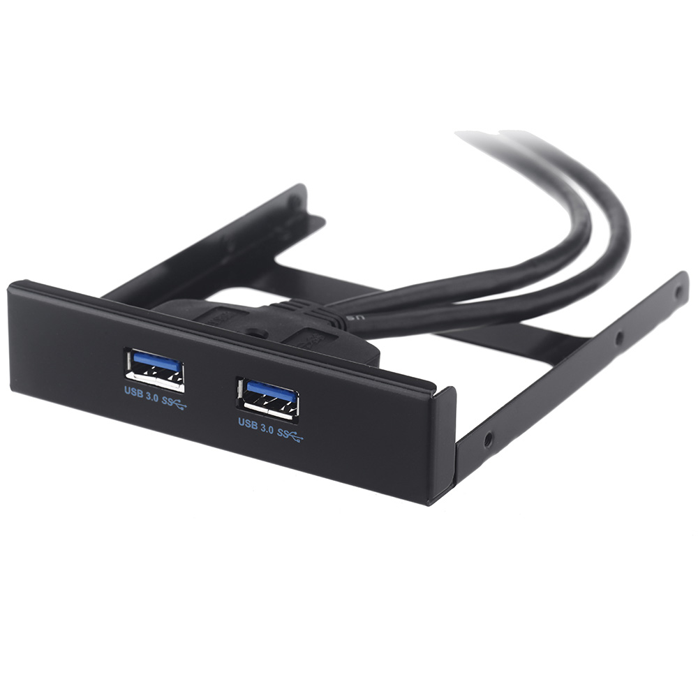 デスクトップコンピューターフロントパネル埋込み式 USB 3.0 x 2 増設