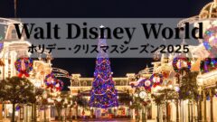 WDW】ホリデー・クリスマスシーズン2025大解剖 | ふたり旅行記｜WDWと