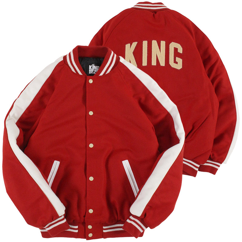 ラストMのみ】KINGSIZE（キングサイズ）“KING AWARD STADIUM JACKET