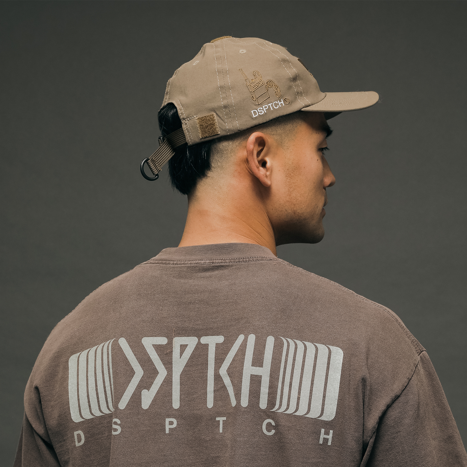 DSPTCH 6 Panel Hat - THEWWW.XYZ Special Edition - Coyote Stretch Nylon
