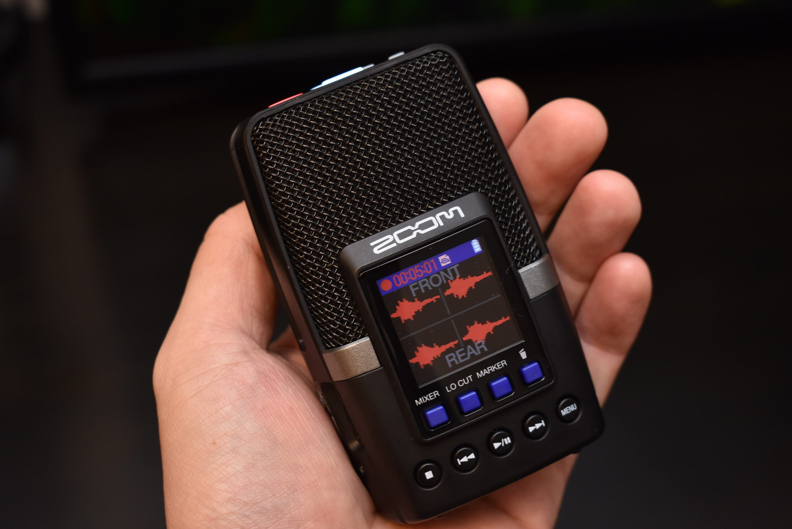 爆音でも音割れしないと話題の32bitフロートに対応したハンディー