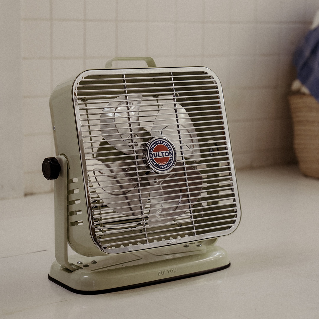 DULTON ONLINE SHOP | AIR CIRCULATOR IVORY/CHROME(IVORY/CHROME): 家具
