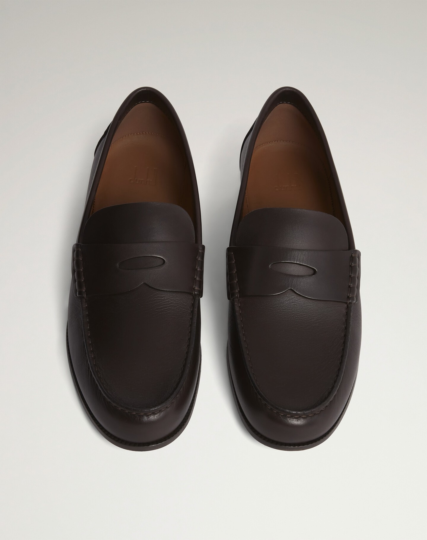 ダンヒル | ヘドン フレックス レザーローファー メンズ