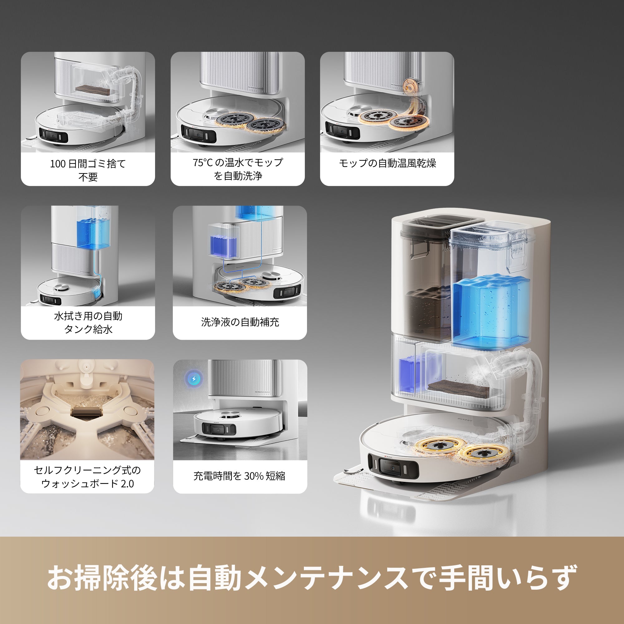 Dreame L40 Ultra AE ロボット掃除機 – Dreame Japan