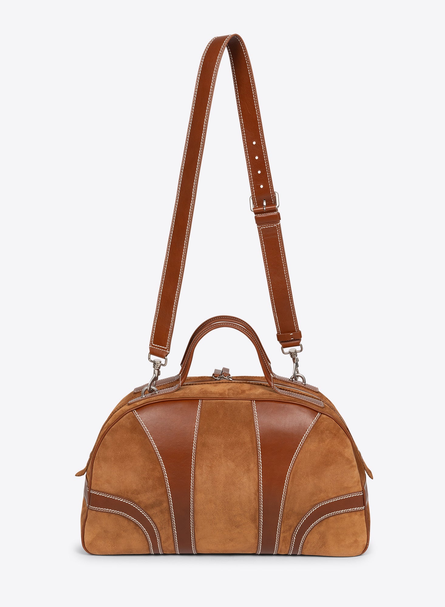 Suede duffle bag - Spring-Summer Men | Dries Van Noten