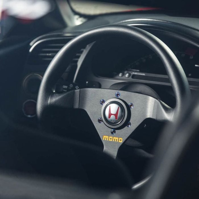 MOMO Mod. 78 Steering Wheel 320mm - Black Leather