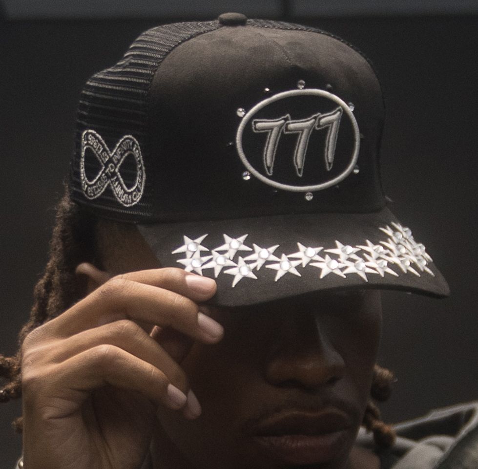 Hudson Diamond 777 Suede Trucker Hat Multi Colors | Drip Nation IL