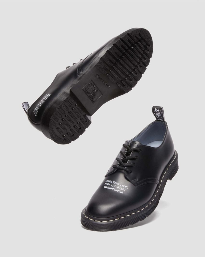 Shop Dr Martens Smiths Neighborhood Shoe in Black.