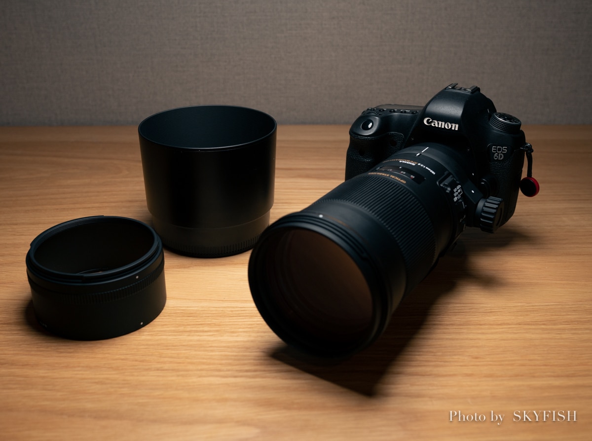 望遠マクロレンズ】SIGMA APO MACRO 180mm F2.8 EX DG OS HSMの使用
