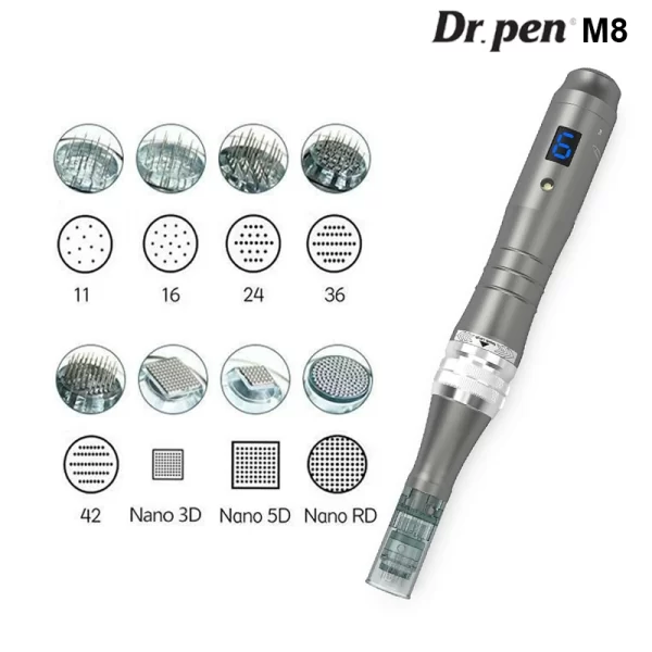 Dr.Pen M8 替え用チップ】 11/16/24/36/42针・角型/丸型ナノ針