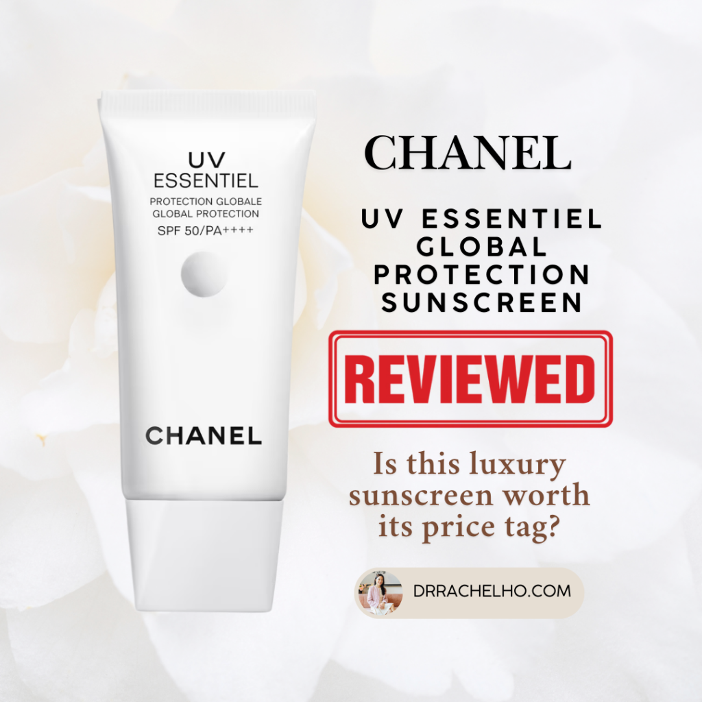 Review: Chanel UV Essentiel Global Protection Sunscreen - Dr Rachel Ho