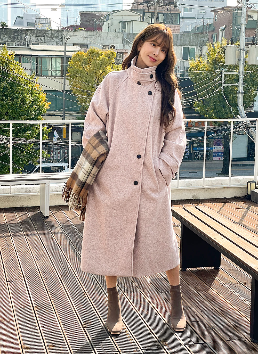 2TYPEウール混2WAYコート | レディースファッション通販 - DHOLIC