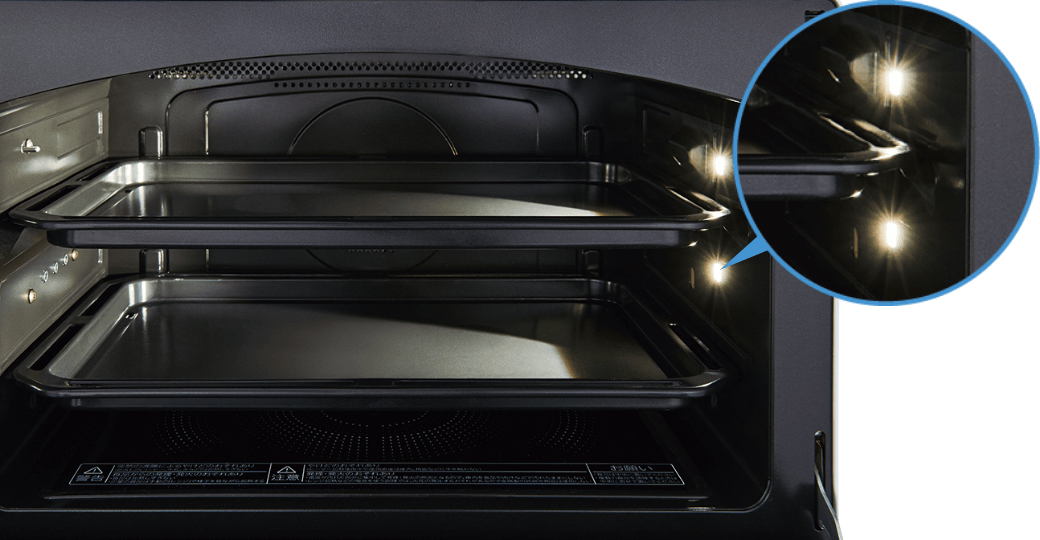 e-TREND｜東芝 ER-VD3000(W) [過熱水蒸気オーブンレンジ 石窯ドーム