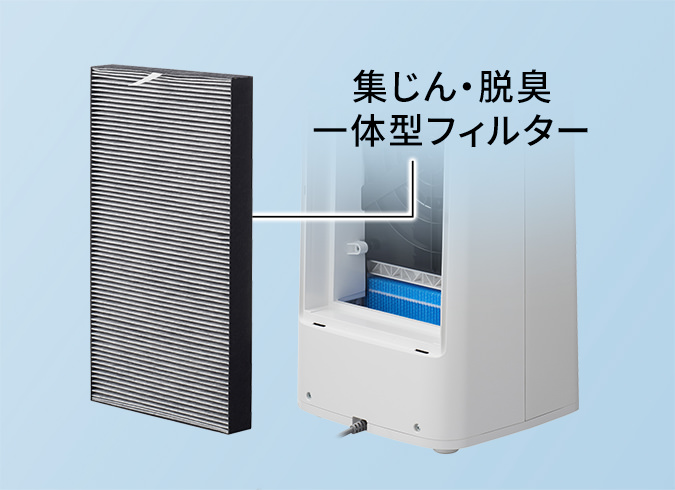 e-TREND｜シャープ KI-NS40-W [プラズマクラスター加湿空気清浄機