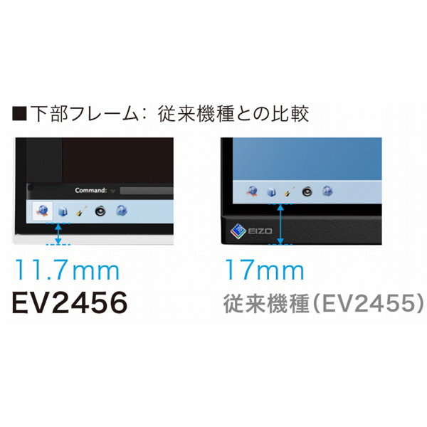 e-TREND｜ナナオ（EIZO） FlexScan EV2456-BK [24.1型カラー液晶
