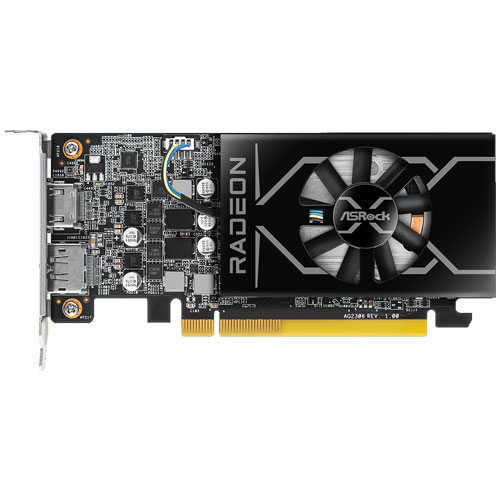 e-TREND｜ASRock RX6400 LP 4G [Radeon RX 6400 Low Profile 4GB]