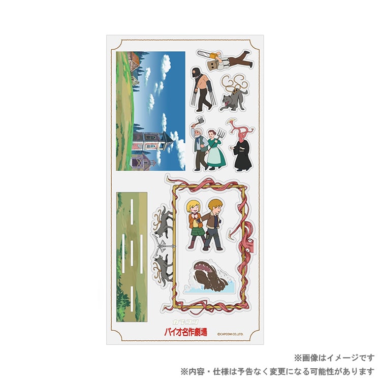 イーカプコン |バイオハザード RE:4 バイオ名作劇場 アクリルジオラマ